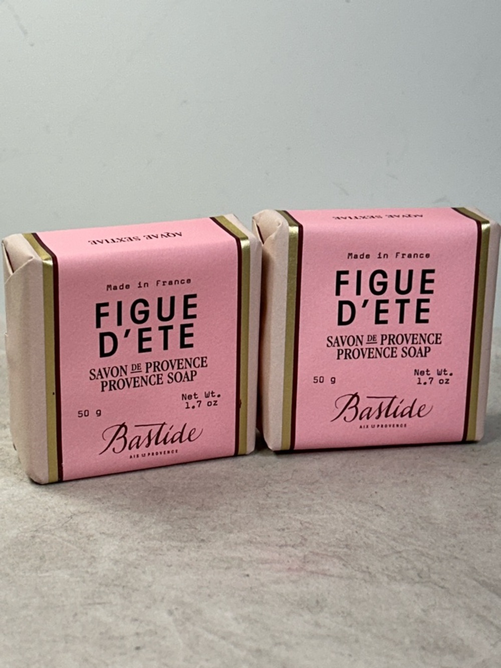 2 Bastide Figue D’ete Provence Soap - 1.7 oz